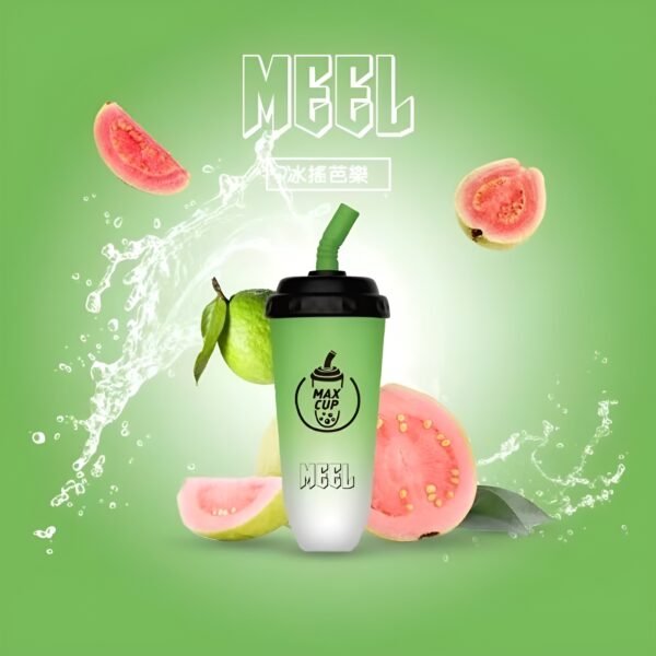 MEEL奶茶杯-芭樂 MEEL奶茶杯 6000 PUFFS 拋棄式電子煙 可充電一次性煙桿