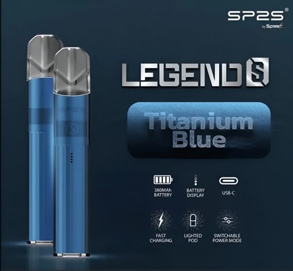 SP2S主機 鈦色霧化桿 傳奇系列 通用悅刻Relx一代煙彈