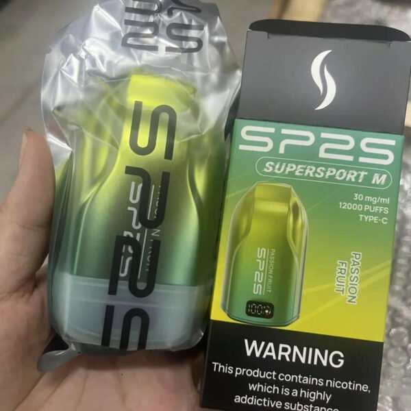 SP2S 12000口 拋棄式電子煙 發光可充電一次性煙桿 711現貨