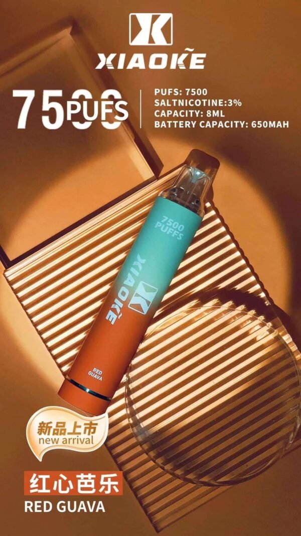 17-1.jpg XIAOKE 7500 PUFFS 梟客棄式抛電子煙 一次性霧化桿