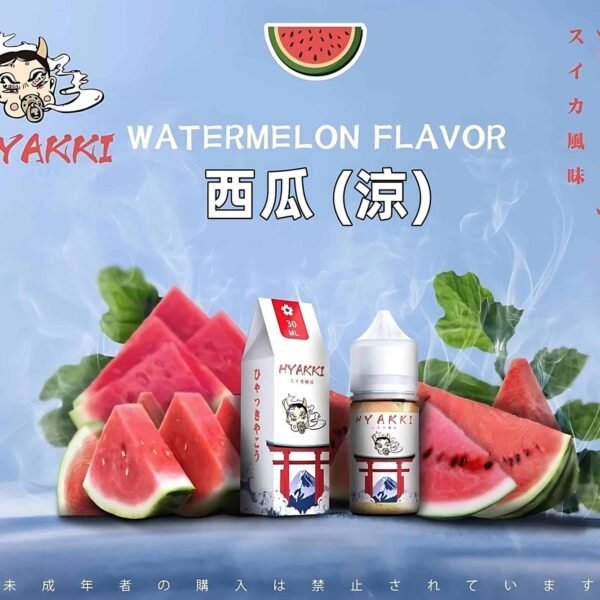 HYAKKI煙油 哈婭崎電子煙油 30ml/35mg 小煙煙油推薦 日本進口