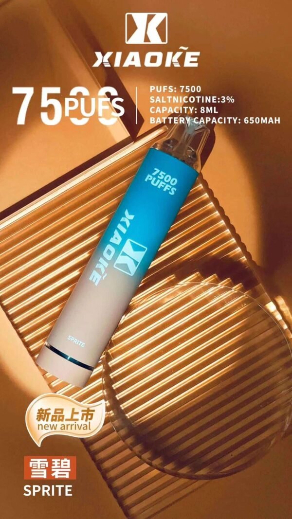18.jpg XIAOKE 7500 PUFFS 梟客棄式抛電子煙 一次性霧化桿