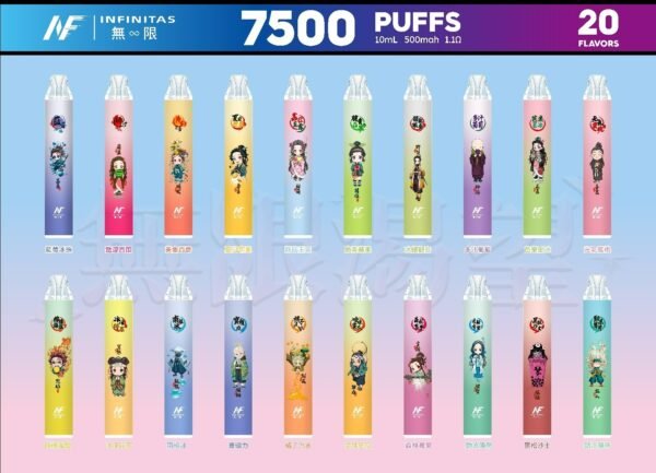 一次性INF無限7500鬼滅系列