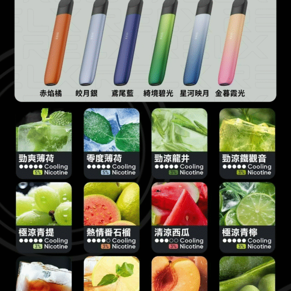 Relx 6代煙彈悅刻無限六代煙彈 (通用Relx 4, 5代主機及通用機) 單顆