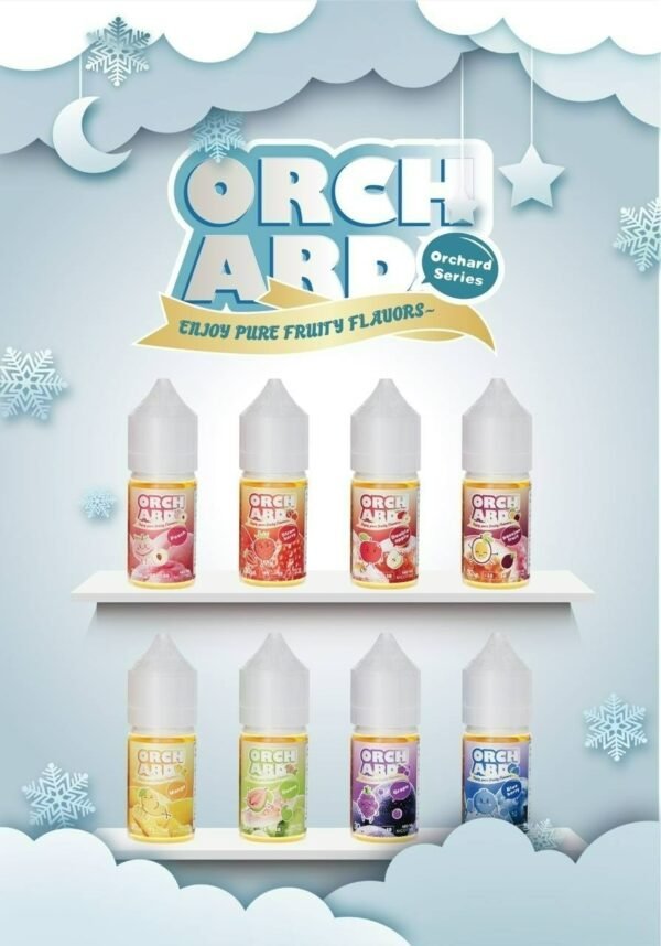 9e0cc0fd6c82e489502b33e188302f90 Orchard 果園 煙油( 全系列無涼 ) 30ml 35mg