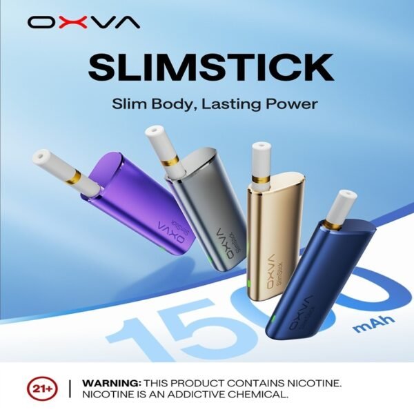 OXVA SLIMSTICK 預注油加熱棒電子煙拋棄式 煙彈（一盒2入） 套裝自帶煙彈一顆